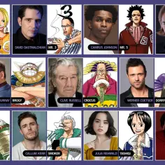 Obsada One Piece: Jazzara Jaslyn jako Miss Valentine, David Dastmalchian jako Mr. 3, Camrus Johnson jako Mr. 5, Daniel Lasker jako Mr. 9, Brendan Murray jako Brogy, Clive Russell jako Crocus, Werner Coetser jako Dorry, Ty Keogh jako Dalton, Callum Kerr...