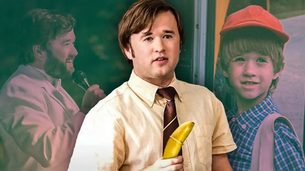 Haley Joel Osment filmy: od dziecka w czerwonej czapce po dorosłego z bananem i mikrofonem.