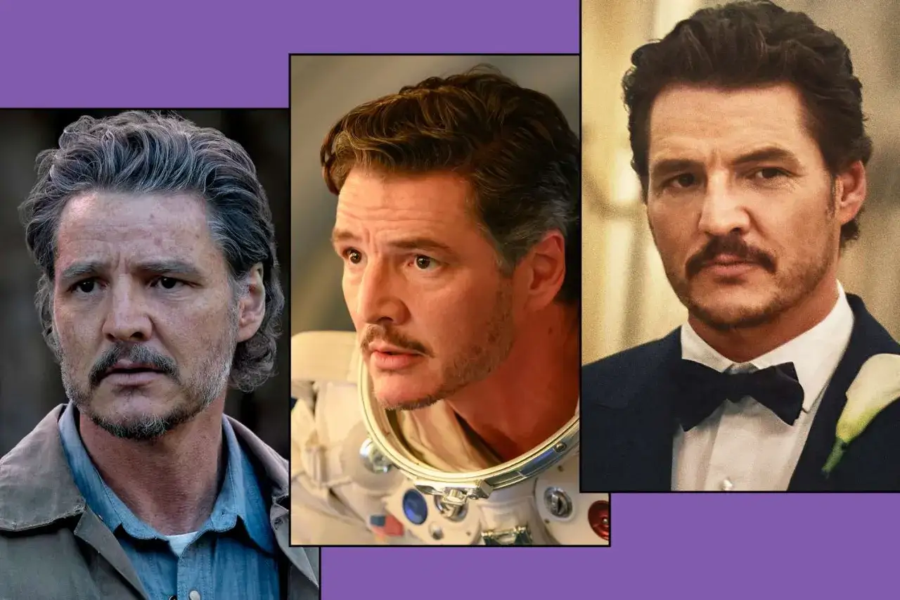 Pedro Pascal w trzech odsłonach: w stroju astronauty, w eleganckim garniturze i w casualowym wydaniu. Jego filmy, seriale i programy to gwarancja świetnej rozrywki.